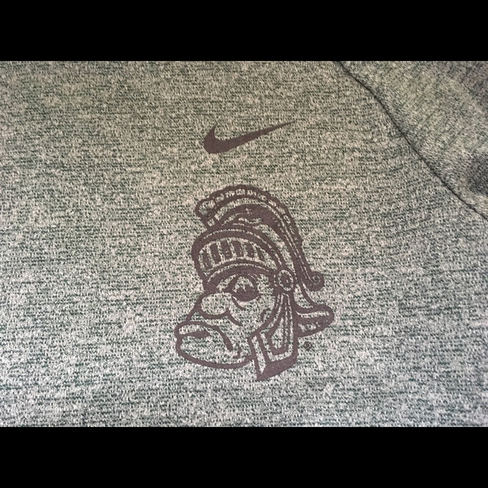 Nike dri-fit MSU Spartans cowl neck. Size M
